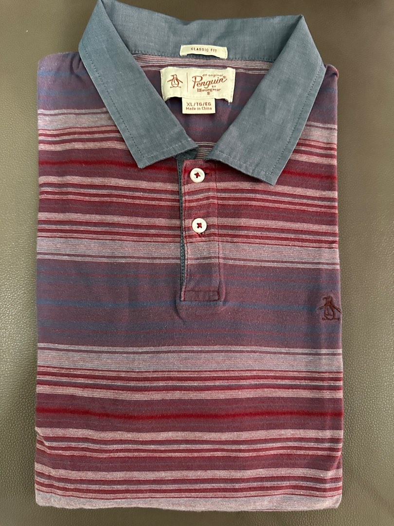 authentic PENGUIN polo shirt on Carousell