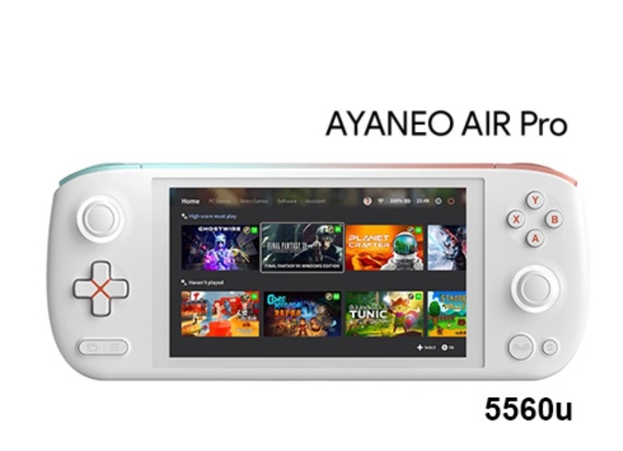 ayaneo air pro 5560u 16+512 類steam deck, 電子遊戲, 電子遊戲機