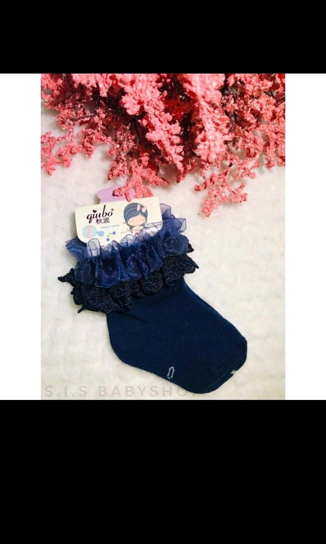 Navy blue socks for shop baby girl
