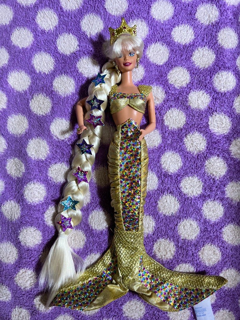 Jewel hair outlet mermaid barbie