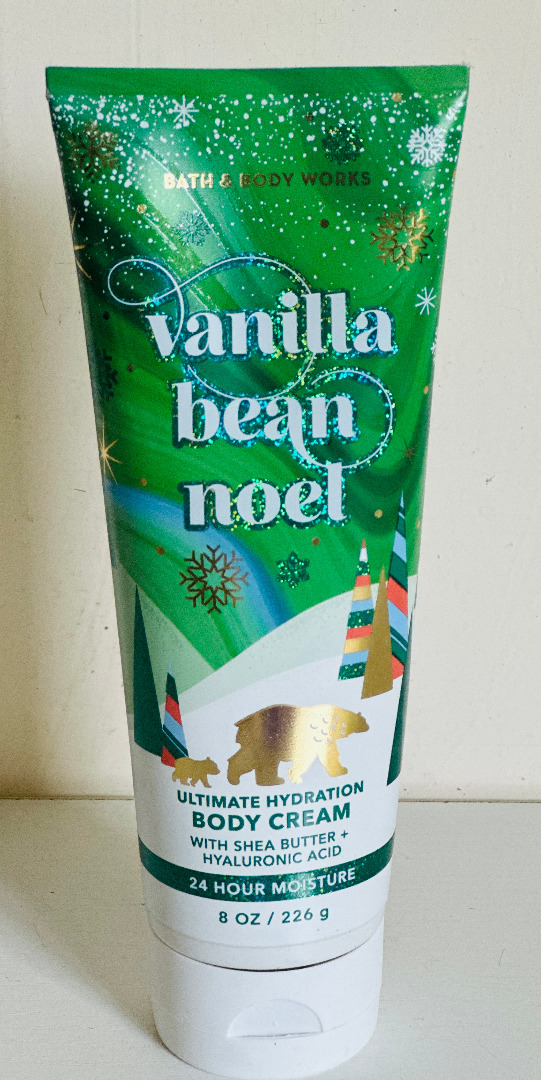 BATH & BODY WORKS HYDRATING BODY CREAM W/ SHEA BUTTER VANILLA BEAN