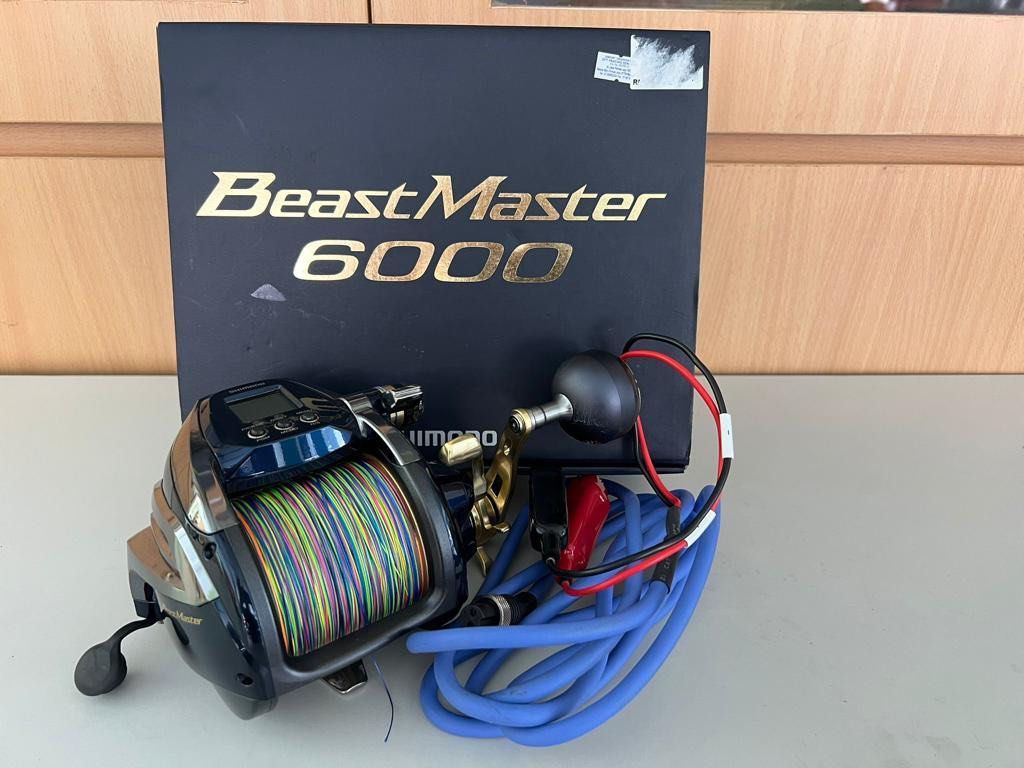 Shimano Beastmaster 6000 Electric Reel, Sports Equipment, Fishing on  Carousell