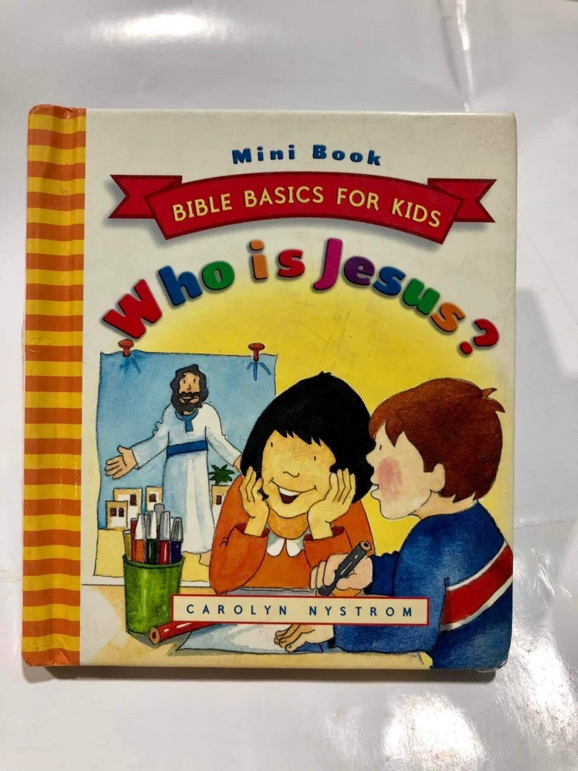 Bible Basic For Kids Mini Book Who Is Jesus? Children Christian Book