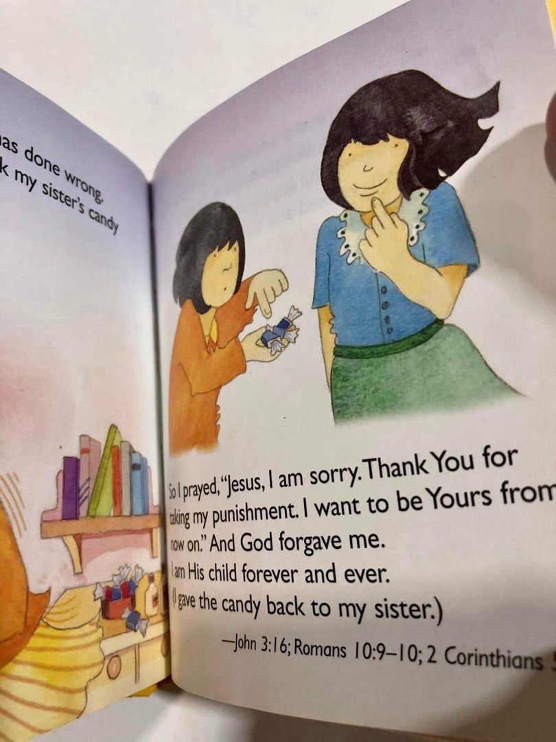 Bible Basic For Kids Mini Book Who Is Jesus? Children Christian Book