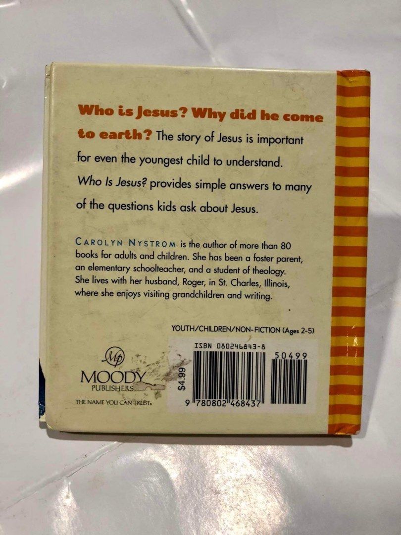 Bible Basic For Kids Mini Book Who Is Jesus? Children Christian Book