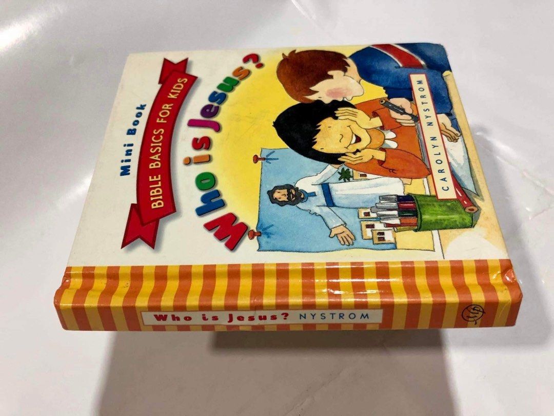 Bible Basic For Kids Mini Book Who Is Jesus? Children Christian Book