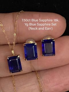 Blue Sapphire Set