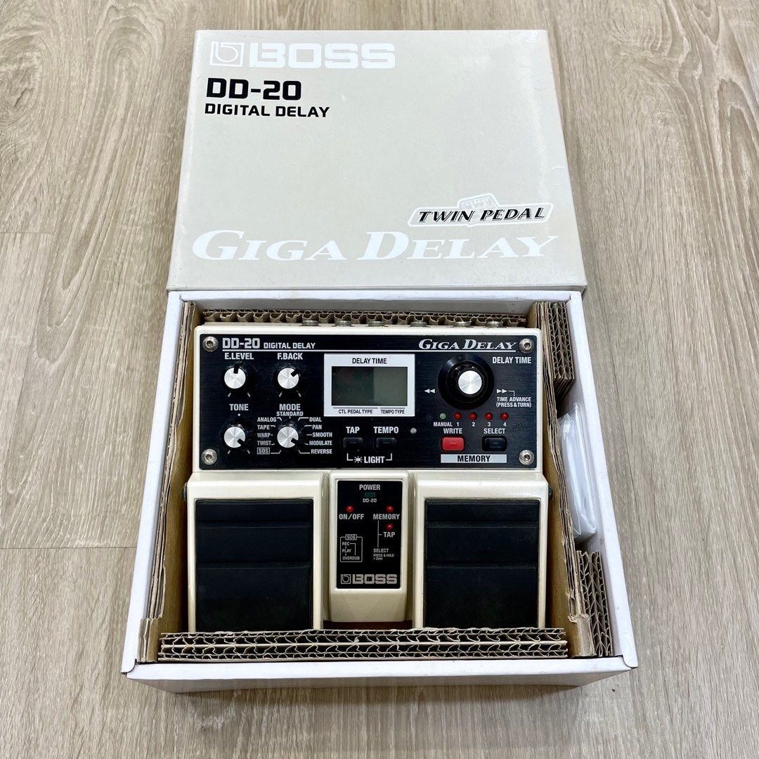 Boss DD20 Digital Delay, Hobbies & Toys, Music & Media, Musical