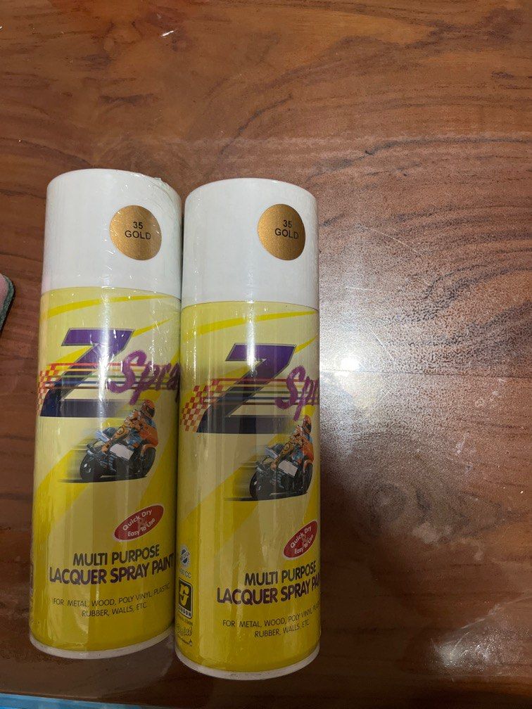 BRAND NEW Gold Spray paint, Hobbies & Toys, Stationery & Craft, Craft Supplies & Tools on Carousell