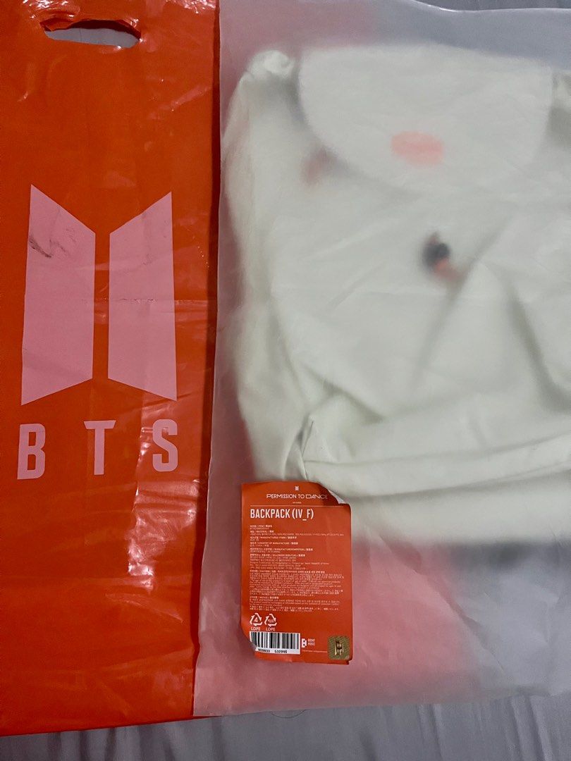 BTS PTD Ivory Backpack with Photocards (2pcs) PHP 2,000 (Category: Backpacks) located in Marikina City. Submitted by ColossusB (Listing ID 1227230587, Image 3). Description: BTS PTD Ivory Backpack with Photocards (2pcs) PHP 2,000 Brand New On hand Photocards (2pcs) included Bought from PTD pop-up Seoul Payment thru GCash or BPI bank transfer *meet up places: ✅ Marikina and lower Antipolo ✅Shipping: Nationwide cost is at buyer’s expense thru Grab,