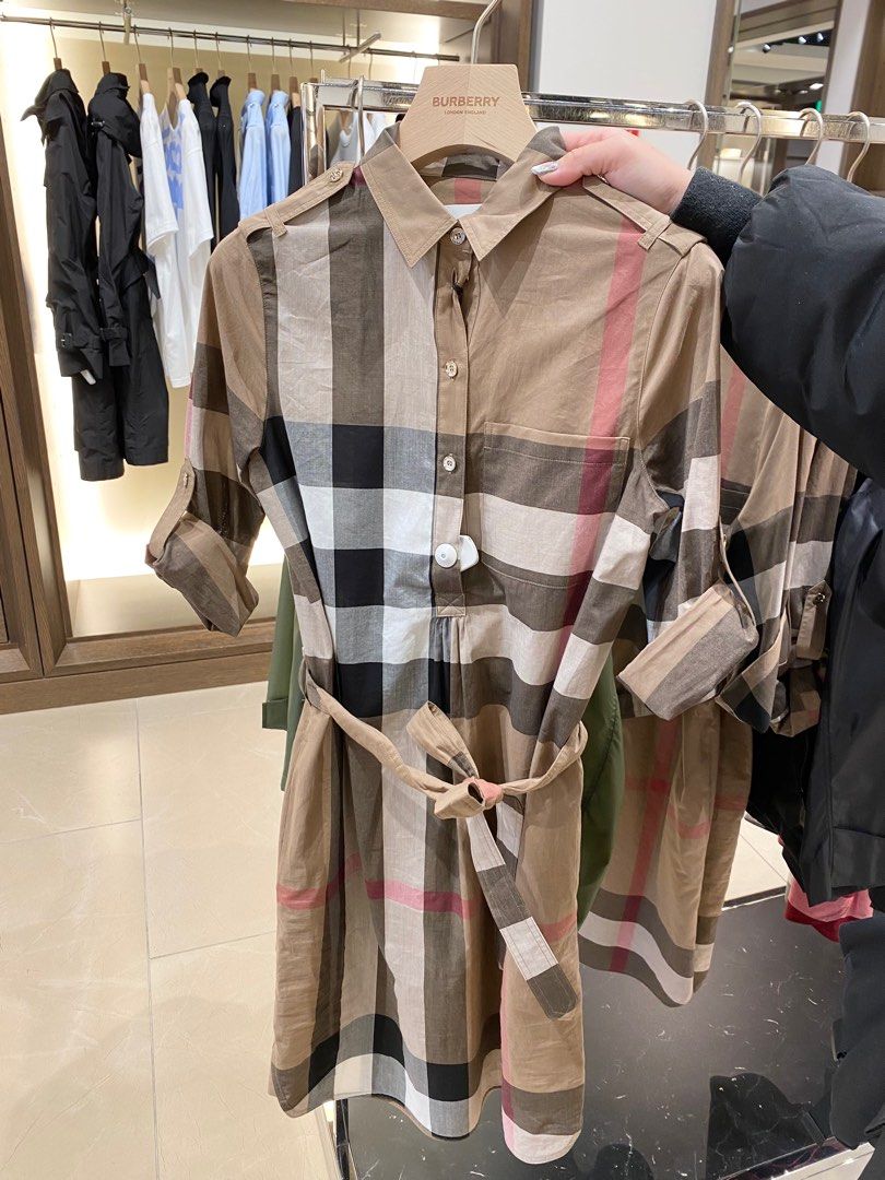 Burberry women's dresses on sale cheap