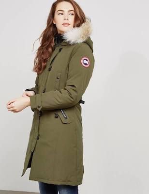 Canada goose top kensington parka green