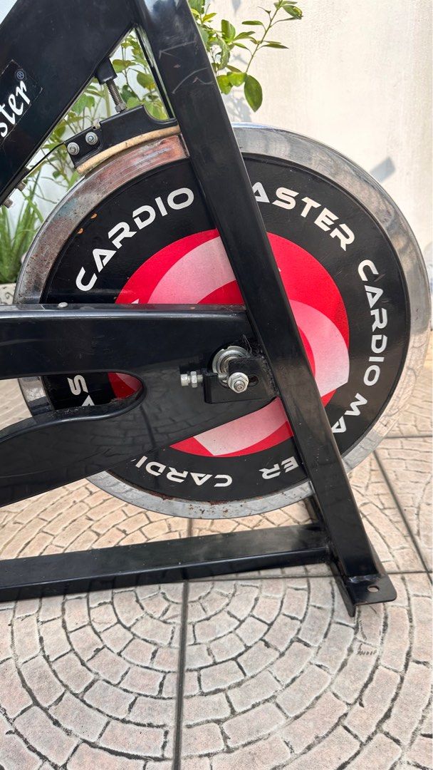 cardio master spinning bike