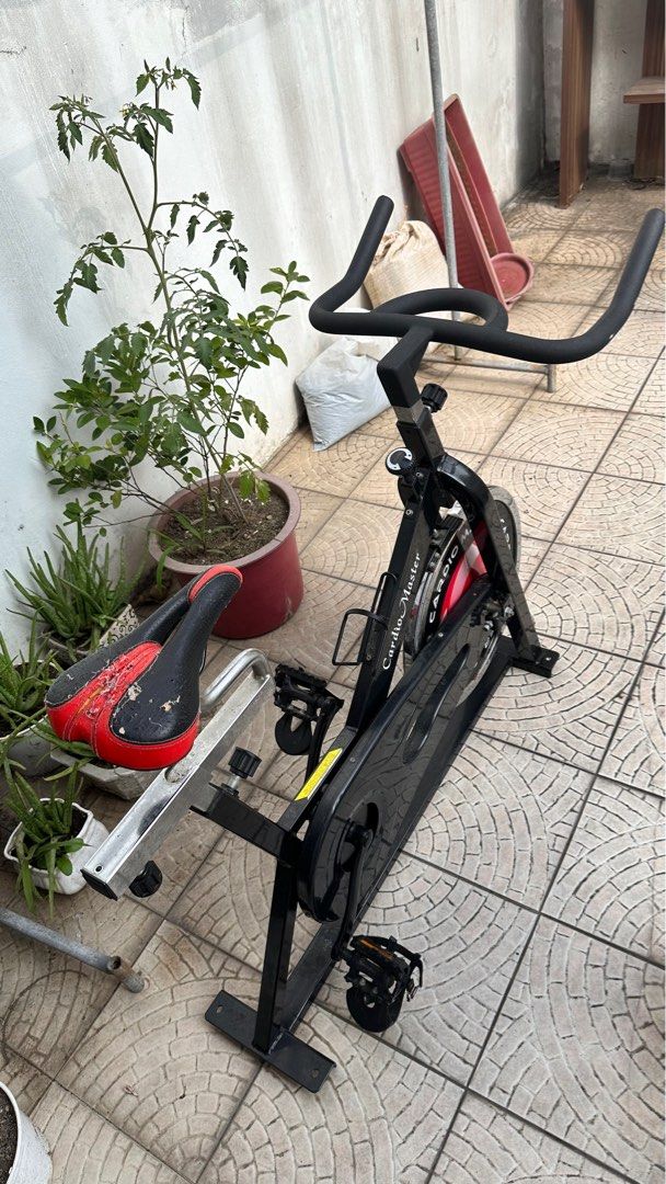 cardio master spinning bike