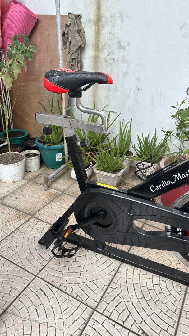 cardio master spinning bike