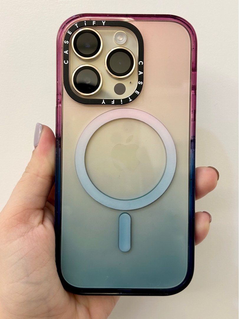 Casetify Cotton Candy case for iPhone 14 pro, Mobile Phones & Gadgets, Mobile & Gadget