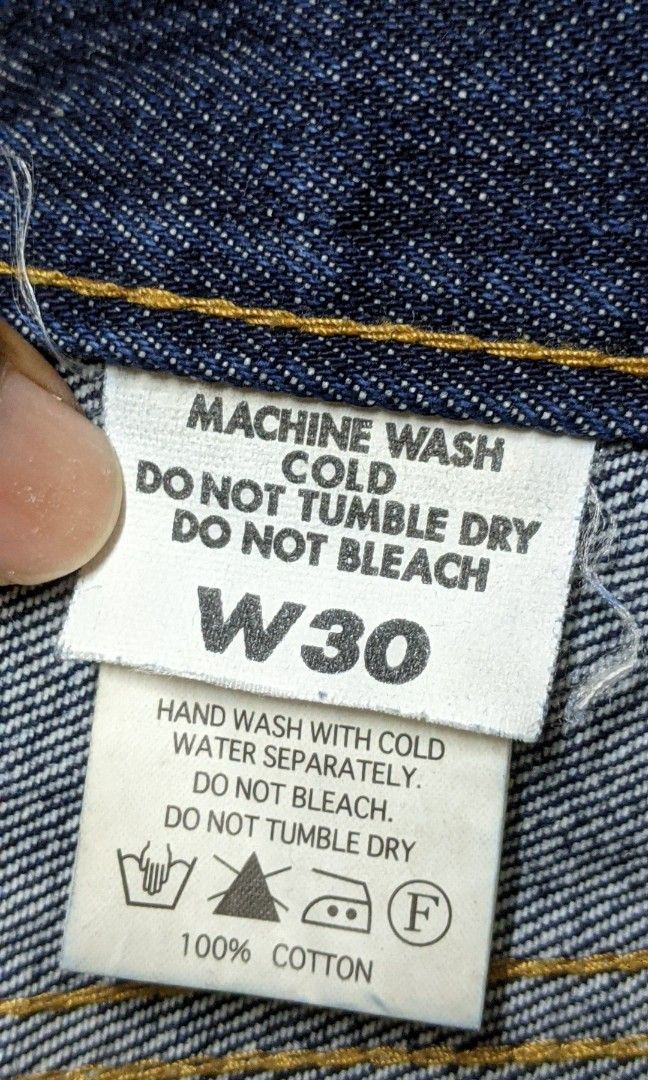 Cat's Paw jeans denim selvage selvedge kepala kain, Men's Fashion