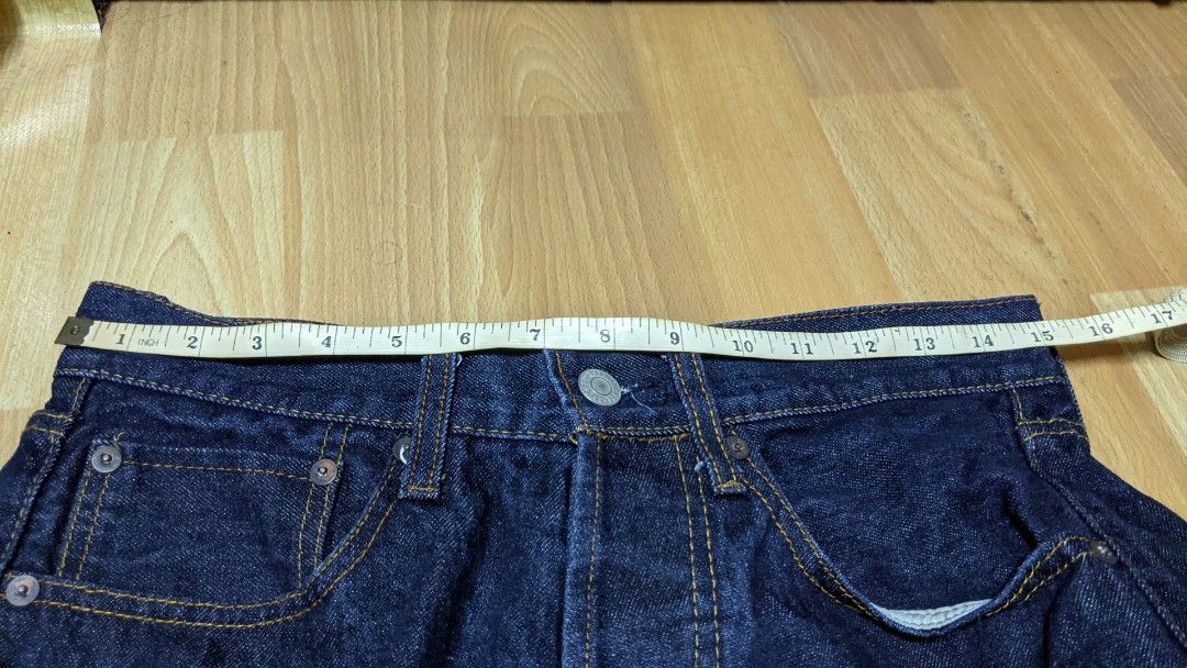 Cat's Paw jeans denim selvage selvedge kepala kain, Men's Fashion