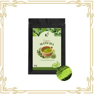 Ceremonial Grade Organic 100% Pure Matcha Green Tea Powder 100g