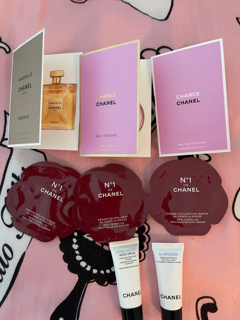 Chanel sample 共8件如圖, 美容＆化妝品, 健康及美容- 皮膚護理, 面部