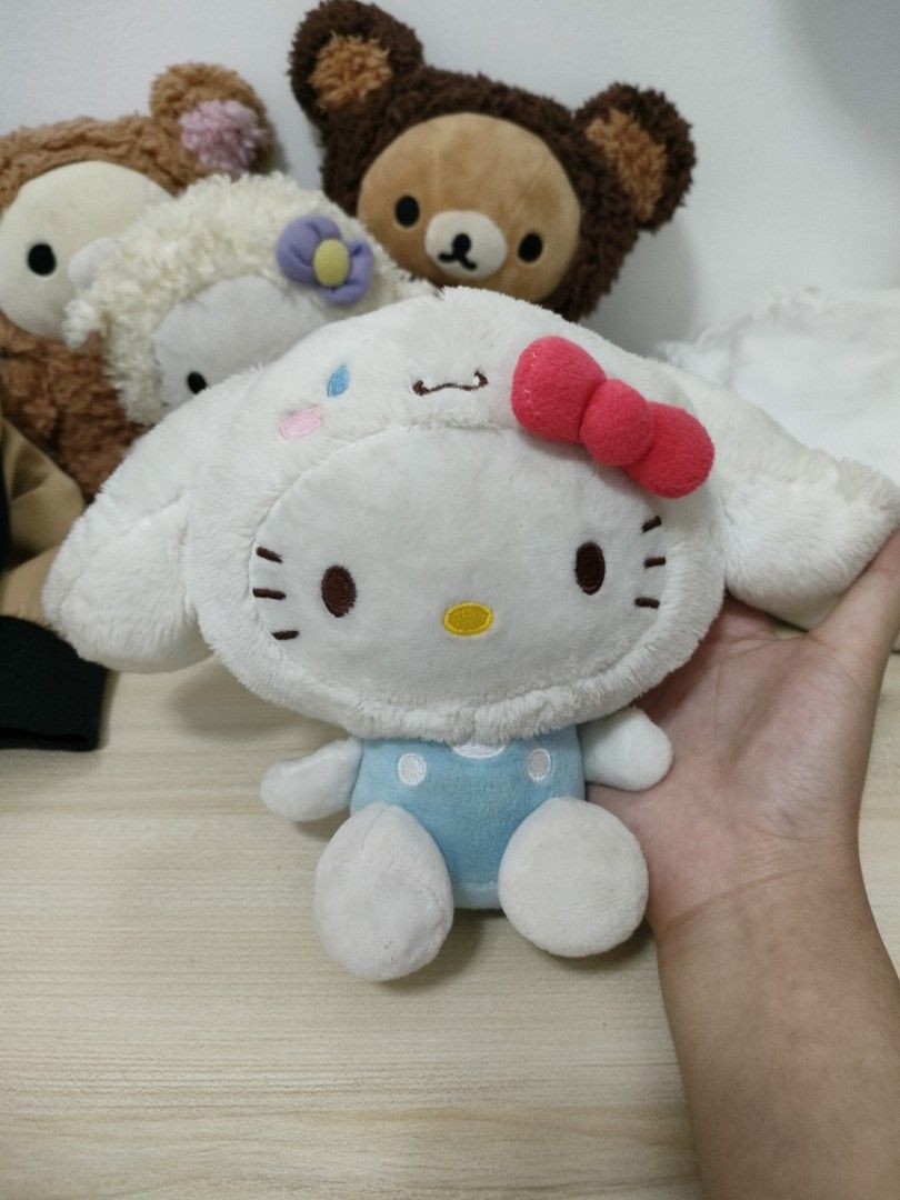 Cinnamoroll x Hello Kitty Mascot on Carousell