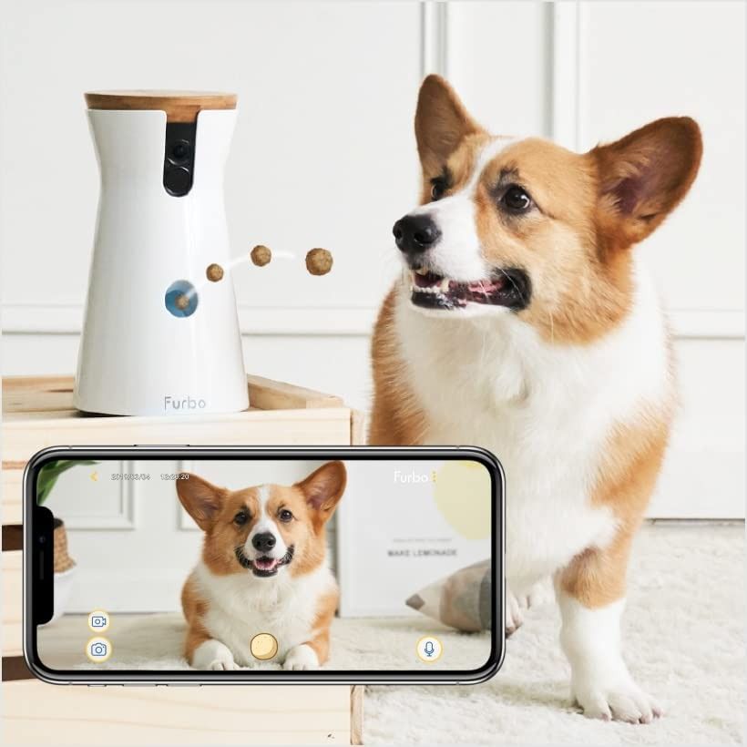 CLEARANCE Furbo Dog Camera Treat Tossing Full HD Wifi Pet Camera