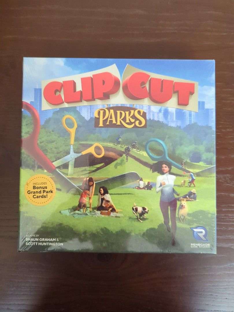 ClipCut Parks, Board Game