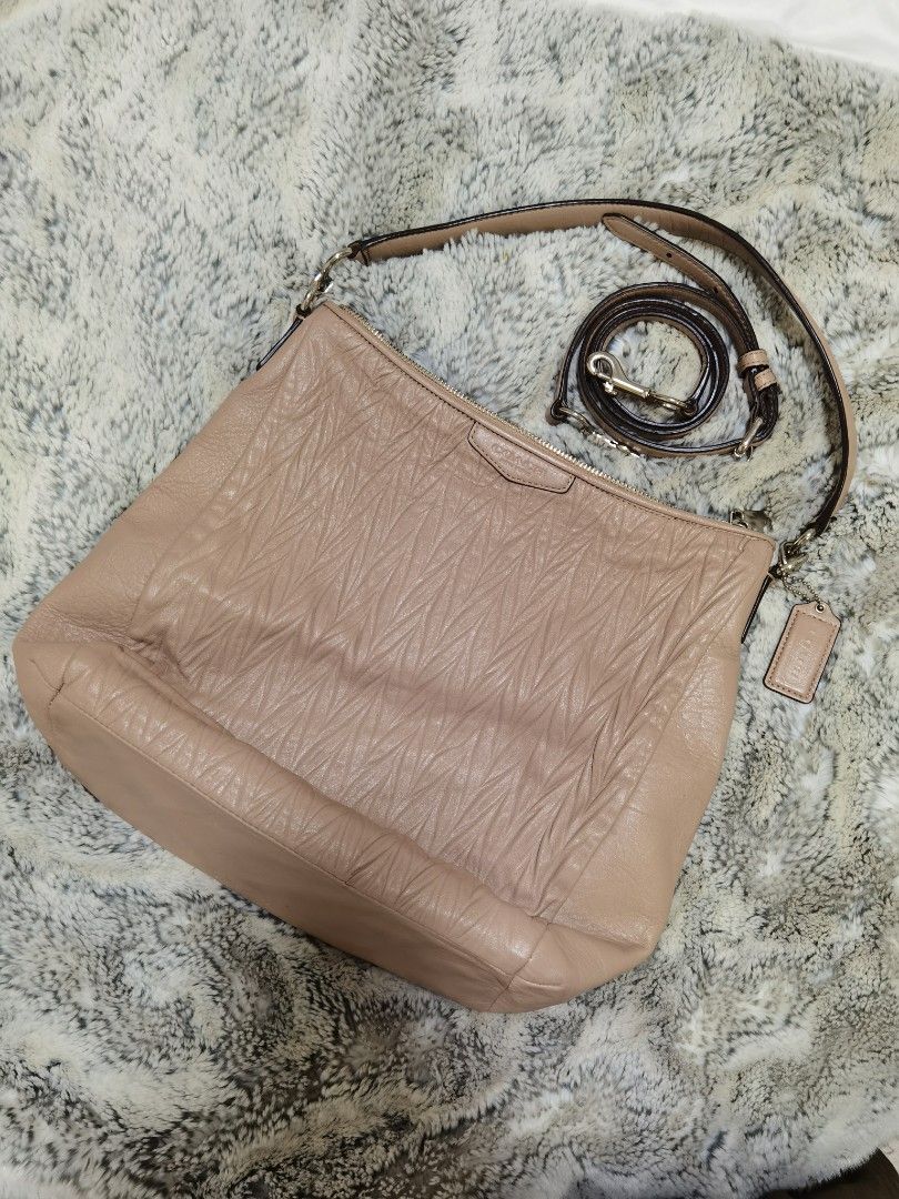 Coach Park Leather Carrie Tote F29898 Shoulder Handbag Purse Brown | eBay