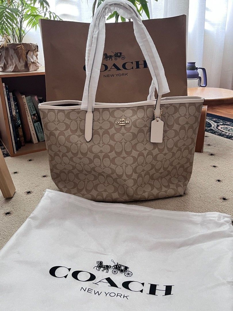 Coach open sales city tote