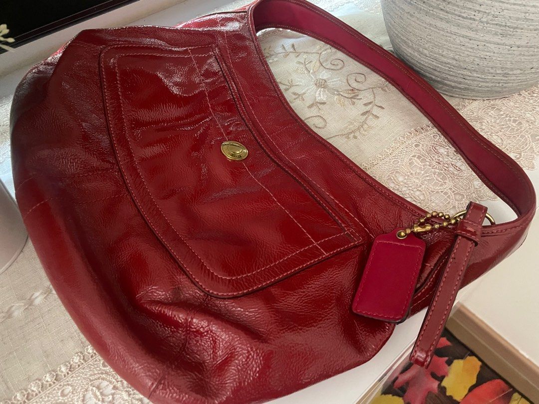 Coach Patent Leather Bag Women s Fashion Bags Wallets