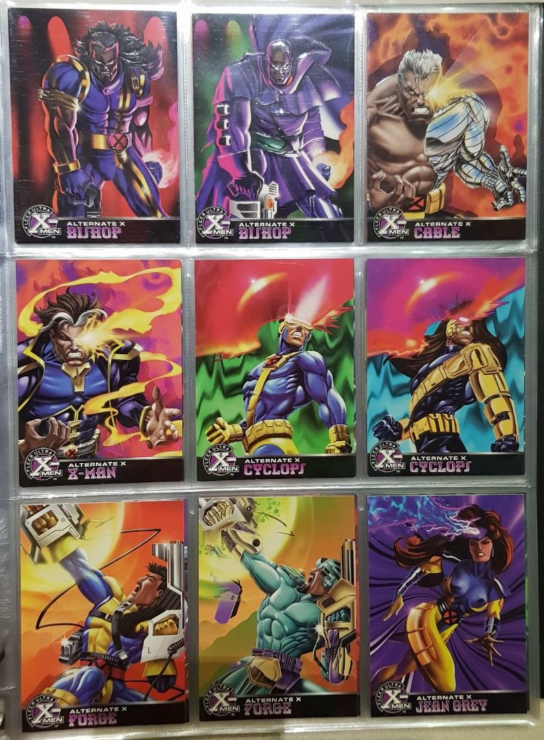 Fleer Ultra Chromium 1995 Fleer Ultra X-Men Chromium Trading Card - Pick  Your Card To Complete The Set! X-Man Card