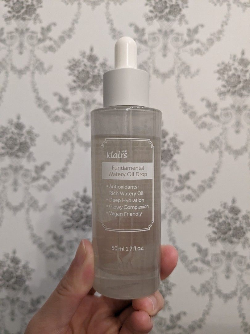 Dear Klairs Fundamental Watery Oil Drop, Beauty & Personal Care, Face ...