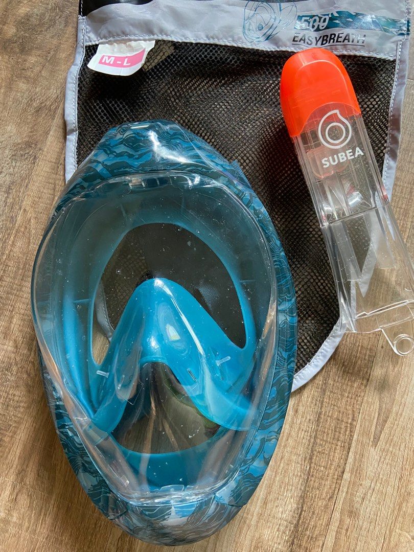 Snorkeling Mask Adult Fullface Decathlon, Sports Equipment, Other
