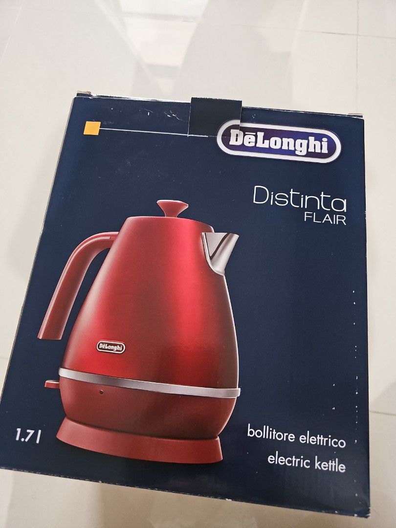 Delonghi Distinta Flair Electric Kettle, TV & Home Appliances, Kitchen