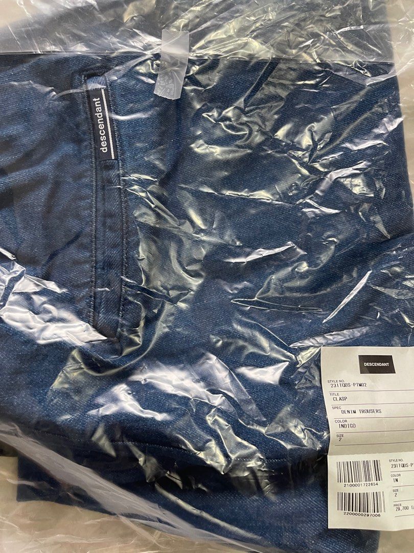 descendant 23ss Clasp denim pants size 2 (not wtaps madness ), 男