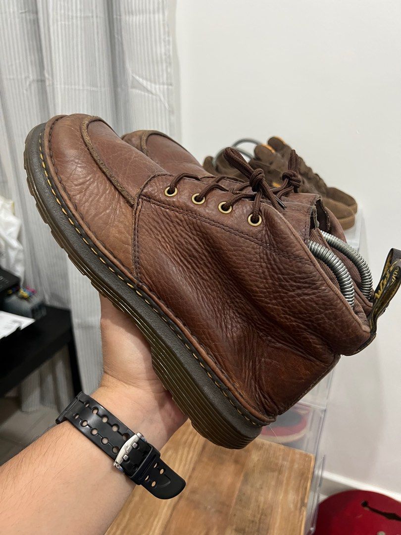 Dr Martens Austin Grizzly Brown Leather 11UK Men s Fashion