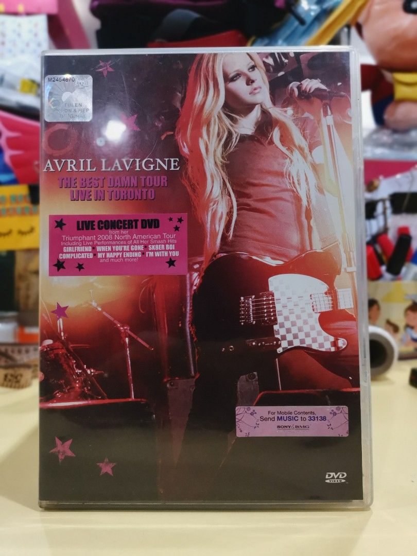 DVD) AVRIL LAVIGNE The Best Damn Tour Live In Toronto, Hobbies