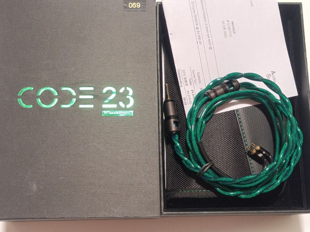 EFFECT AUDIO 推出全新的旗艦銅基電纜CODE 23, 音響器材, 耳機- Carousell