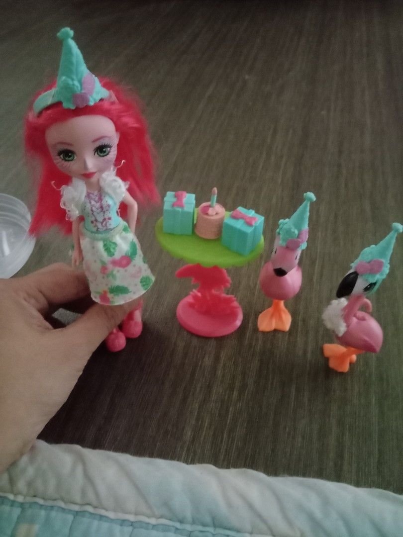 enchantimals doll flamingo birthday, Hobbies & Toys, Toys & Games on ...