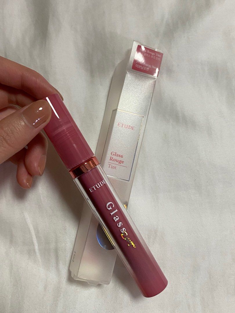 Etude House Glass Rouge Tint (Evening Mauve), Beauty & Personal Care, Face,  Makeup on Carousell
