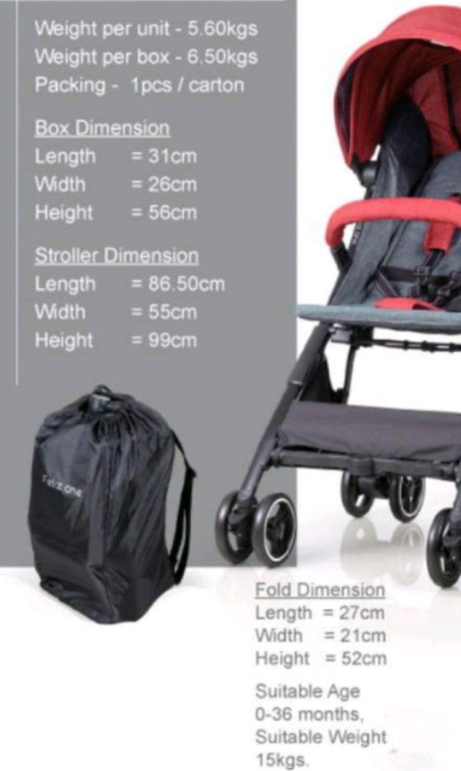 Felix one discount stroller review