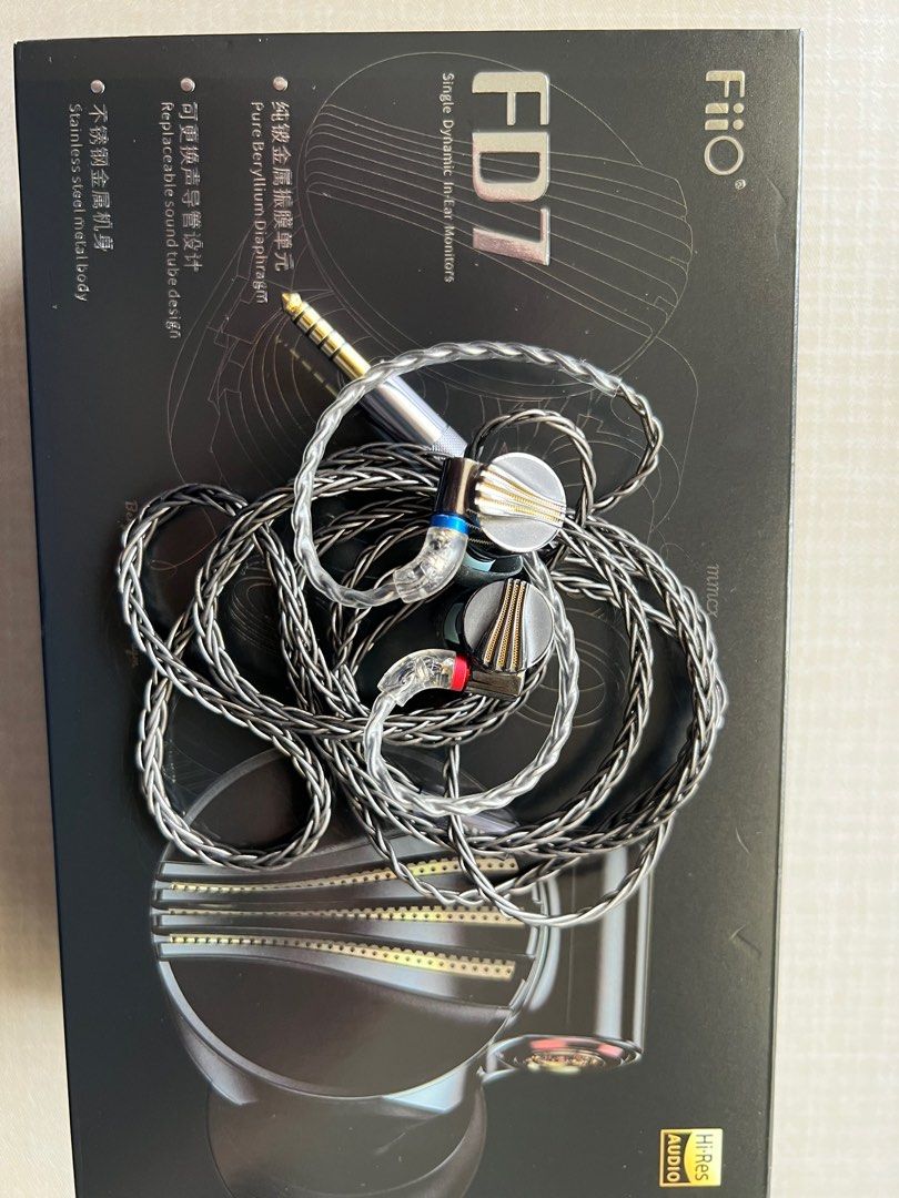 Fiio FD7, Audio, Earphones on Carousell