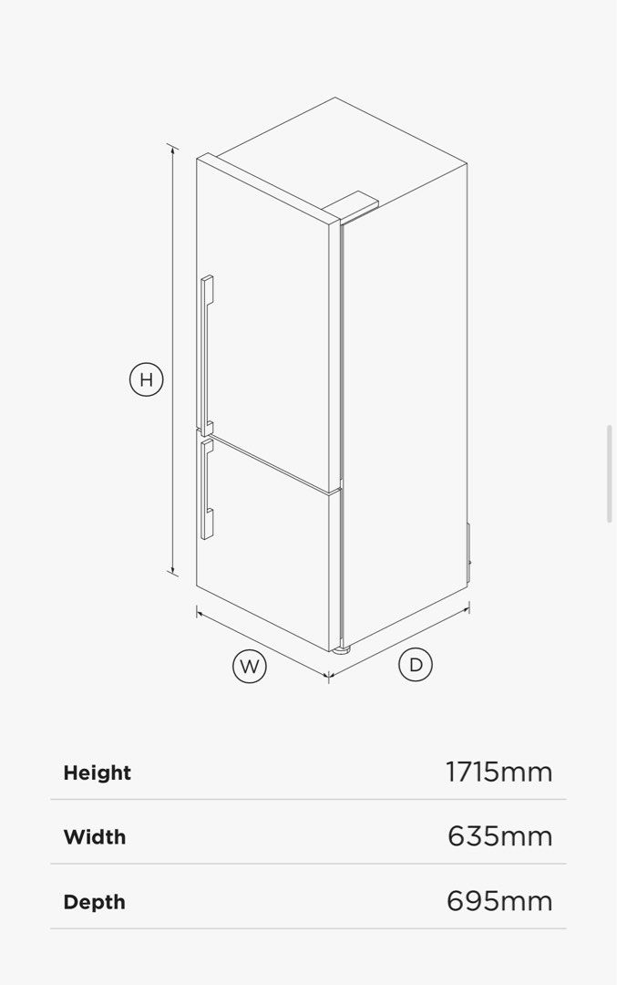 Fisher & Paykel fridge, TV & Home Appliances, Kitchen Appliances