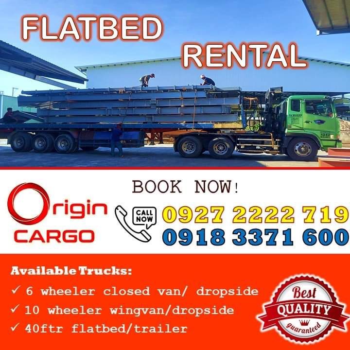 flatbed trailer truck tractor head with chasis 20 / 40 straight truck