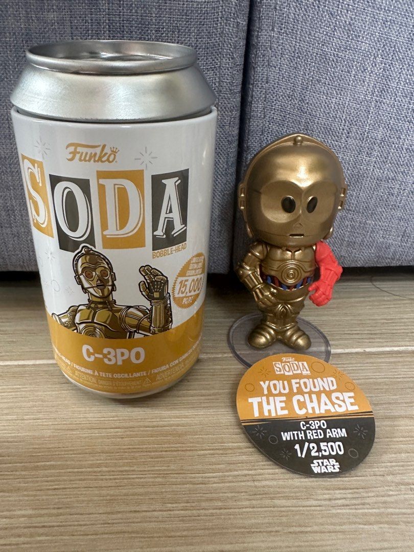 Funko Vinyl-Soda: Star Wars – C-3PO Mit Chase-Variante, 9,5 Cm
