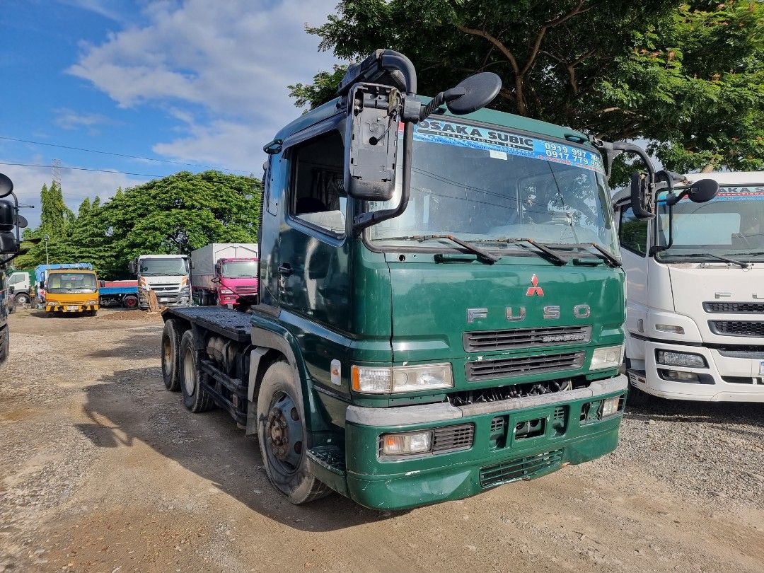 FUSO 8M22 TRACTORHEAD DOUBLE DIFF MOLYE MANUAL TRANSMISSION. (Category: Heavy Vehicles) located in Subic. Submitted by osaka_subic (Listing ID 1227072551, Image 1). Description: FUSO 8M22 TRACTORHEAD DOUBLE DIFF MOLYE MANUAL TRANSMISSION. OSAKA SUBIC INTERNATIONAL INC. OFFERS TEHE BEST QUALITY AND AFFORDABLE JAPAN SURPLUS TRUCKS AND HEAVY EQUIPMENT. 📍Location: JASA Road Purok 2, Lubao, Concepcion, Pampanga. For inquiries please contact: 📞0919 9