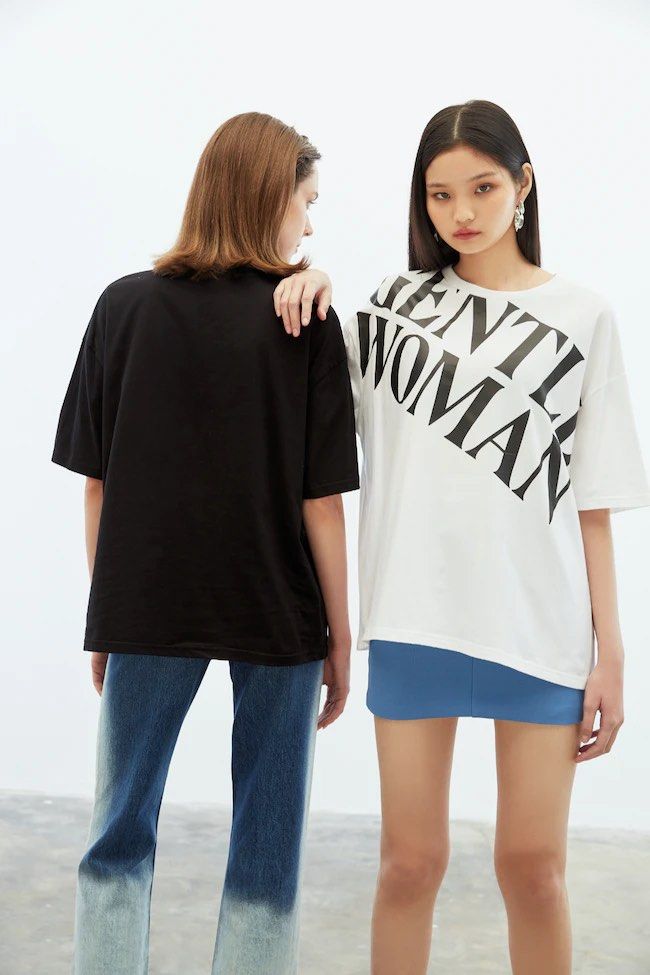 GENTLEWOMAN OVERSIZE TSHIRT, Women's Fashion, Tops, Shirts on