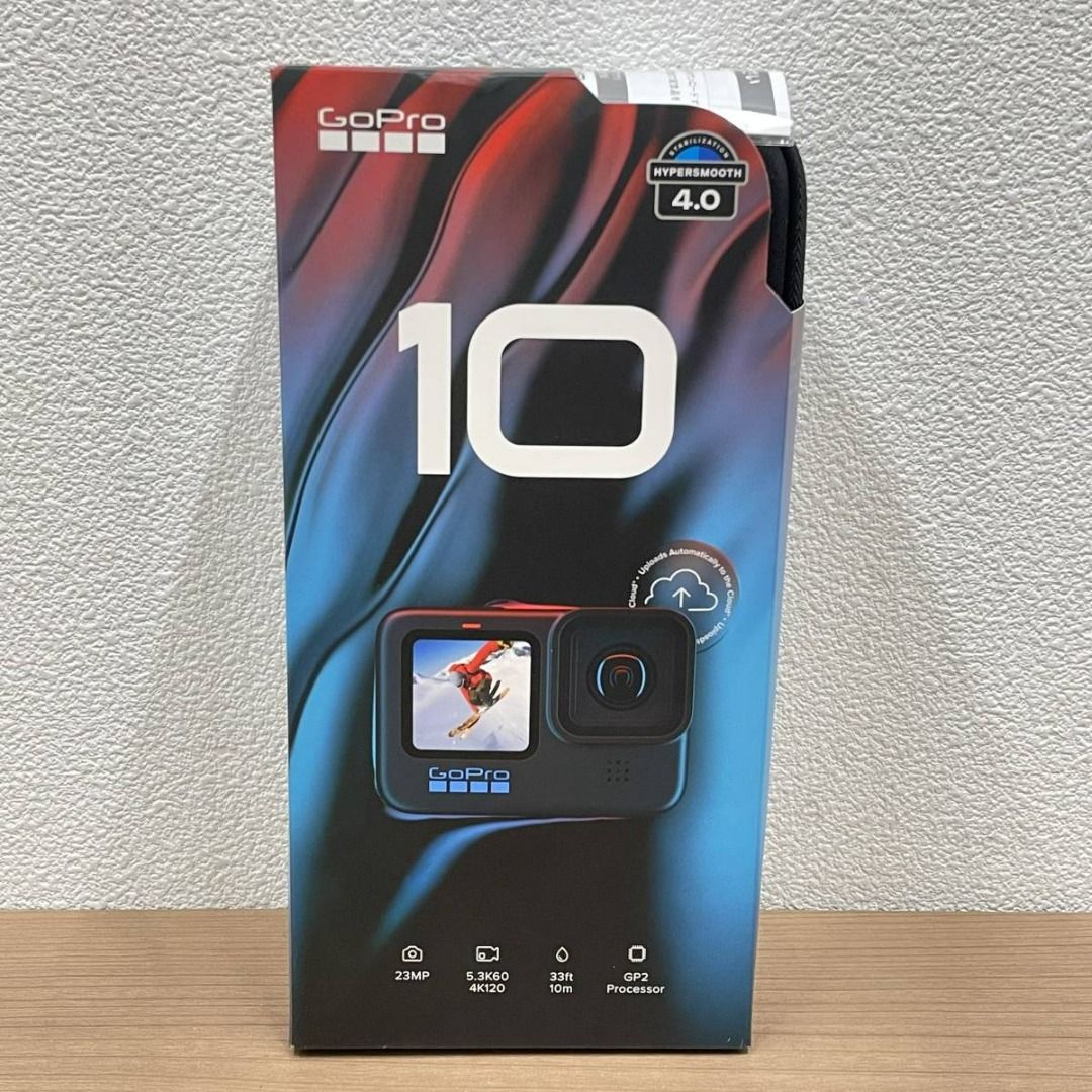 GoPro HERO10 CHDHX-101-FW/矮腳架/SD卡64GB 3件套, 攝影器材, 相機