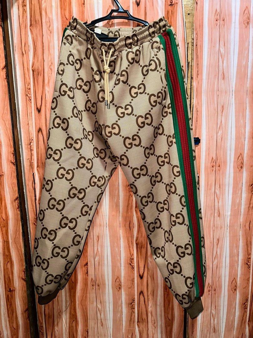 Gucci pajama pants fluffy discount
