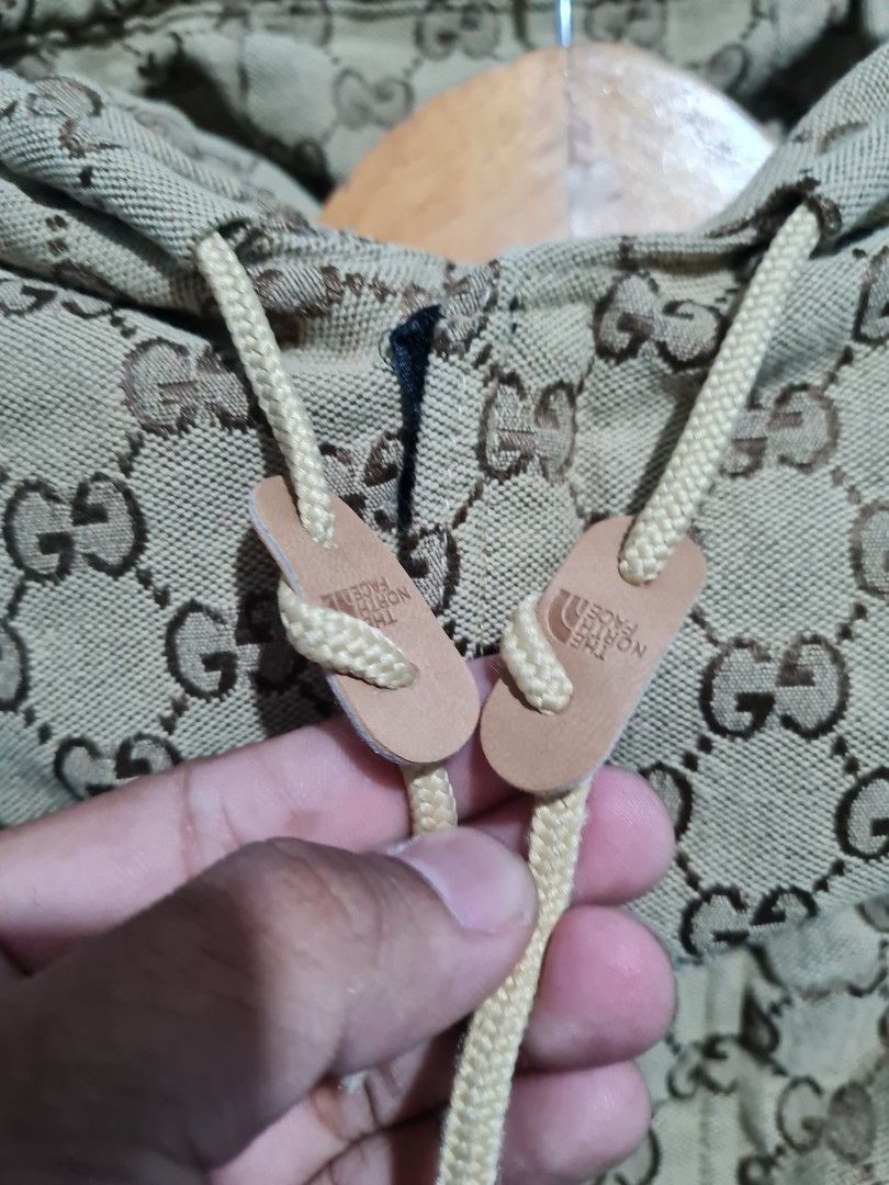Gucci x Tnf monogram puffer jacket, Luxury, Apparel on Carousell